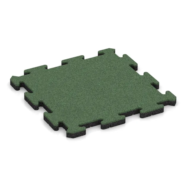 Outdoor click tile von WARCO im Farbdesign Pale Green mit den Abmessungen 500 x 500 x 30 mm. Produktfoto von Artikel 5240 in der Aufsicht von schräg vorne.