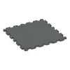 Fitness Floor Protection Mat von WARCO im Farbdesign Slate grey mit den Abmessungen 1000 x 1000 x 30 mm. Produktfoto von Artikel 3375 in der Aufsicht von schräg vorne.