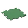 Balcony tile 1.8 cm – weatherproof von WARCO im Farbdesign May Green mit den Abmessungen 500 x 500 x 18 mm. Produktfoto von Artikel 6198 in der Aufsicht von schräg vorne.