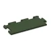 Edge Tile HD von WARCO im Farbdesign Grass Green mit den Abmessungen 500 x 235 x 18 mm. Produktfoto von Artikel 4818 in der Aufsicht von schräg vorne.