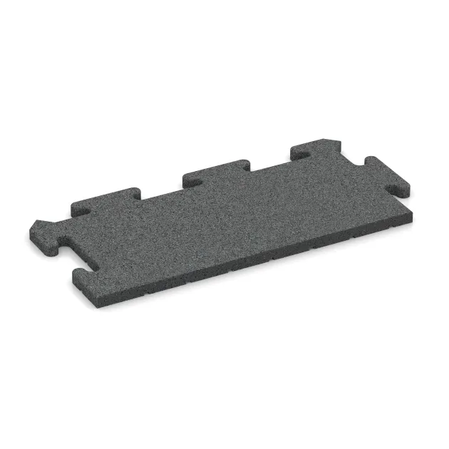 Edge Tile HD von WARCO im Farbdesign Slate grey mit den Abmessungen 500 x 235 x 18 mm. Produktfoto von Artikel 4817 in der Aufsicht von schräg vorne.