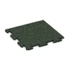 Corner Tile von WARCO im Farbdesign English Lawn mit den Abmessungen 485 x 485 x 18 mm. Produktfoto von Artikel 4768 in der Aufsicht von schräg vorne.