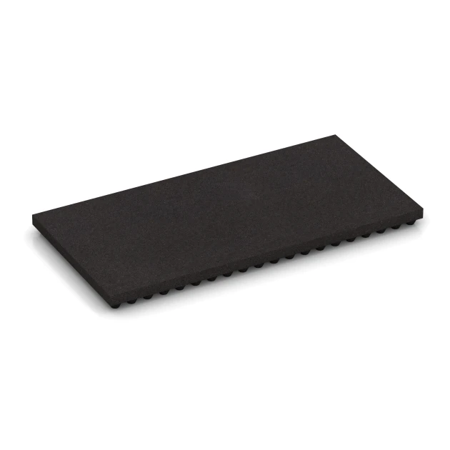Luxury stable mat von WARCO im Farbdesign Anthracite mit den Abmessungen 100 × 50 × 5,5 cm. Produktfoto von Artikel 3643 in der Aufsicht von schräg vorne.