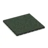 Playground safety tile von WARCO im Farbdesign English Lawn mit den Abmessungen 500 x 500 x 30 mm. Produktfoto von Artikel 5330 in der Aufsicht von schräg vorne.