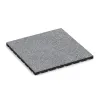 Terrace tile 3 cm von WARCO im Farbdesign Grey Melange mit den Abmessungen 500 x 500 x 30 mm. Produktfoto von Artikel 5475 in der Aufsicht von schräg vorne.