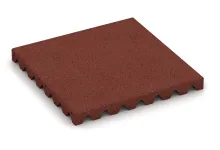 Playground safety tile