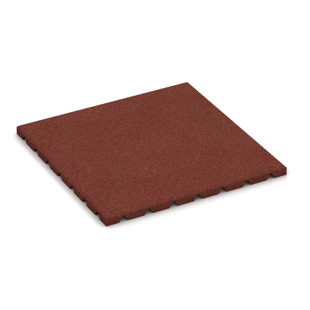 Dog resting mat von WARCO im Farbdesign Brick red mit den Abmessungen 50 × 50 × 2,5 cm. Produktfoto von Artikel 3966 in der Aufsicht von schräg vorne.