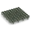 Plastic ground grid von WARCO im Farbdesign Matte Green mit den Abmessungen 47,6 × 47,6 × 4 cm | 0,226 m². Produktfoto von Artikel 3634 in der Aufsicht von schräg vorne.