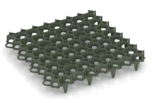 Plastic ground grid