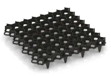 Plastic ground grid