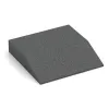 Edge tile (one chamfered side) von WARCO im Farbdesign Slate grey mit den Abmessungen 500 x 500 x 100 mm. Produktfoto von Artikel 0460 in der Aufsicht von schräg vorne.