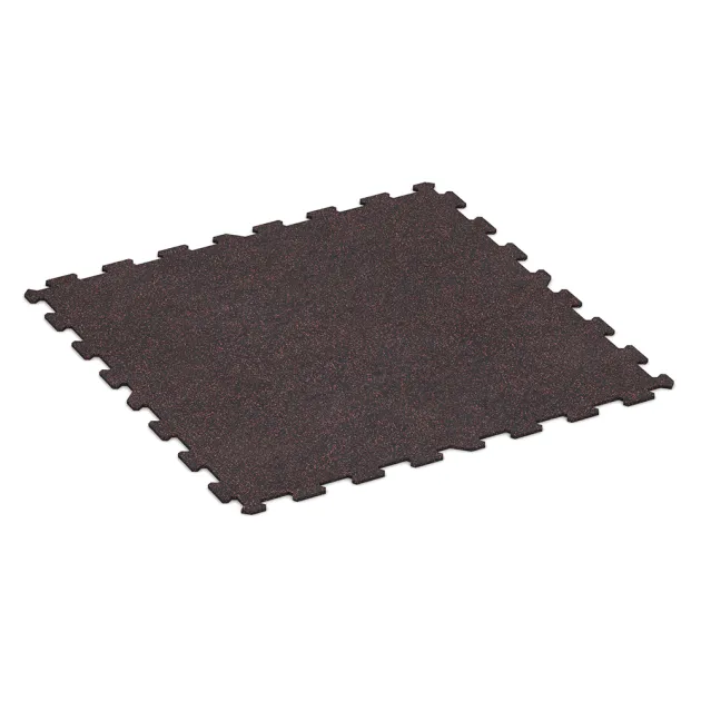 Stair covering von WARCO im Farbdesign Light Red Speckled mit den Abmessungen 970 x 970 x 8 mm. Produktfoto von Artikel 1033 in der Aufsicht von schräg vorne.