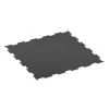 Fitness Floor Compact von WARCO im Farbdesign Anthracite mit den Abmessungen 100 × 100 × 0,8 cm. Produktfoto von Artikel 6449 in der Aufsicht von schräg vorne.