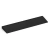 Threshold Ramp von WARCO im Farbdesign Anthracite mit den Abmessungen 100 × 25 cm | 1 < 5 cm. Produktfoto von Artikel 6598 in der Aufsicht von schräg vorne.
