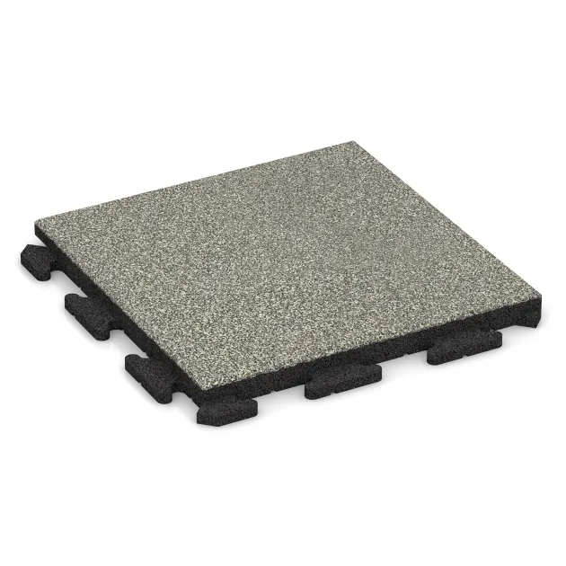 Event Floor von WARCO im Farbdesign Light Granite mit den Abmessungen 500 x 500 x 40 mm. Produktfoto von Artikel 5795 in der Aufsicht von schräg vorne.