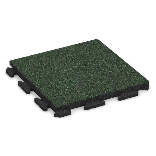 Event Floor von WARCO im Farbdesign English Lawn mit den Abmessungen 500 x 500 x 40 mm. Produktfoto von Artikel 5796 in der Aufsicht von schräg vorne.