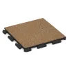 Terrace tile Classic von WARCO im Farbdesign Rattan Lounge mit den Abmessungen 500 x 500 x 30 mm. Produktfoto von Artikel 1153 in der Aufsicht von schräg vorne.