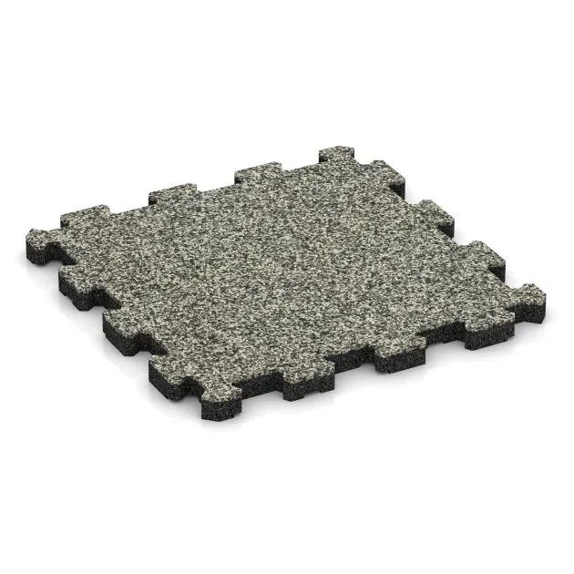 Stair covering von WARCO im Farbdesign Light Granite mit den Abmessungen 306 x 306 x 20 mm. Produktfoto von Artikel 5424 in der Aufsicht von schräg vorne.
