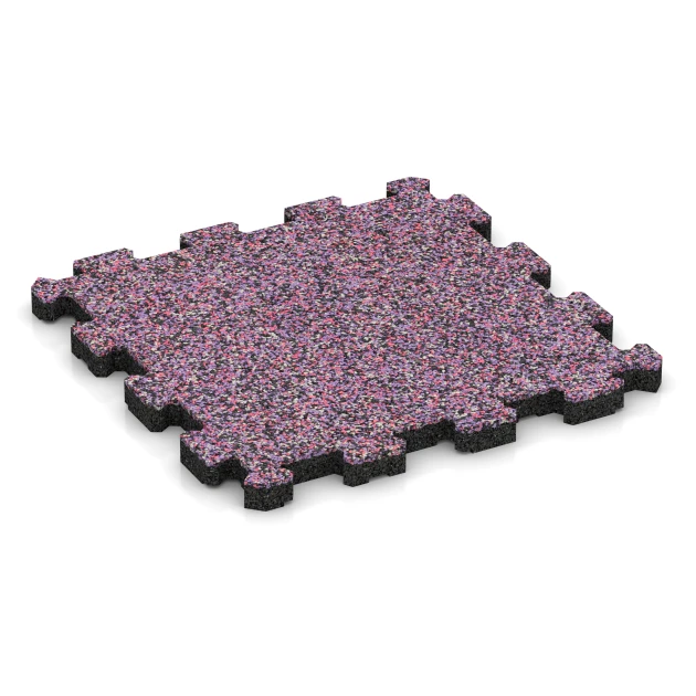 Pool Decking Tile Seamless von WARCO im Farbdesign Lavender mit den Abmessungen 30,6 x 30,6 x 2 cm | 0,094 m². Produktfoto von Artikel 3855 in der Aufsicht von schräg vorne.