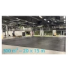 Rental Floor Fitness Performance Elite von WARCO im Farbdesign Anthracite mit den Abmessungen 15 x 20 m | 300 m². Produktfoto von Artikel 6191 in der Aufsicht von schräg vorne.