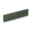 Rubber Kerb von WARCO im Farbdesign Grass green mit den Abmessungen 100 × 5 × 25 cm. Produktfoto von Artikel 3786 in der Aufsicht von schräg vorne.