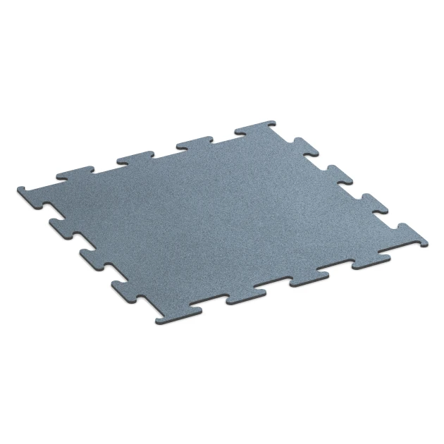 Fitness Performance Elite Training Floor von WARCO im Farbdesign Aged silver mit den Abmessungen 100 x 100 x 1 cm | 1,00 m². Produktfoto von Artikel 6158 in der Aufsicht von schräg vorne.