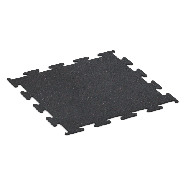 Fitness Performance Elite Training Floor von WARCO im Farbdesign Light Red Speckled mit den Abmessungen 100 x 100 x 1 cm | 1,00 m². Produktfoto von Artikel 3753 in der Aufsicht von schräg vorne.