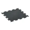 Fitness Performance Elite Training Floor von WARCO im Farbdesign Light Blue Speckled mit den Abmessungen 1000 x 1000 x 10 mm. Produktfoto von Artikel 3754 in der Aufsicht von schräg vorne.