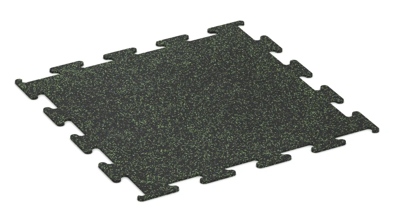 Light Green Speckled