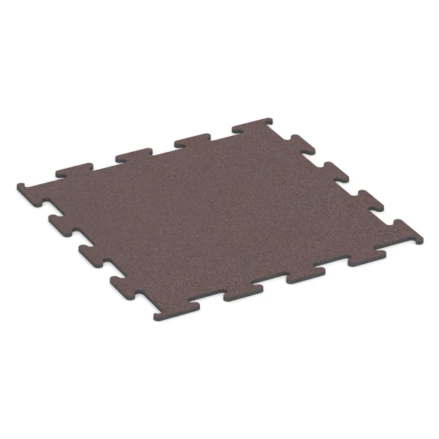 Fitness Performance Elite Training Floor von WARCO im Farbdesign Mineral red mit den Abmessungen 100 x 100 x 1,5 cm | 1,00 m². Produktfoto von Artikel 6147 in der Aufsicht von schräg vorne.
