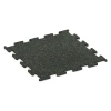 Fitness Performance Elite Rubber Gym Flooring von WARCO im Farbdesign Lightly speckled green mit den Abmessungen 100 x 100 x 2 cm | 1,00 m². Produktfoto von Artikel 6979 in der Aufsicht von schräg vorne.