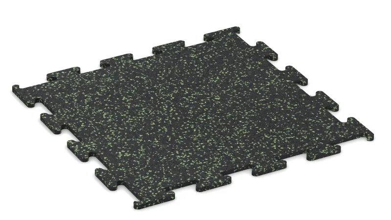 Light Green Speckled