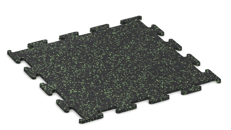 Lightly speckled green