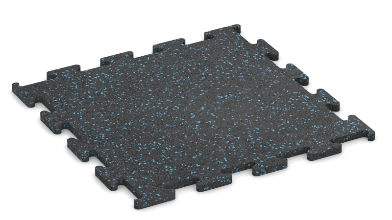 Lightly speckled blue