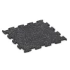 Fitness Performance Elite Training Floor von WARCO im Farbdesign Light Grey Speckled mit den Abmessungen 500 x 500 x 15 mm. Produktfoto von Artikel 3780 in der Aufsicht von schräg vorne.