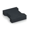 Block Paving von WARCO im Farbdesign Slate grey mit den Abmessungen 20 × 16,5 × 4,3 cm | 0,0278 m². Produktfoto von Artikel 6378 in der Aufsicht von schräg vorne.