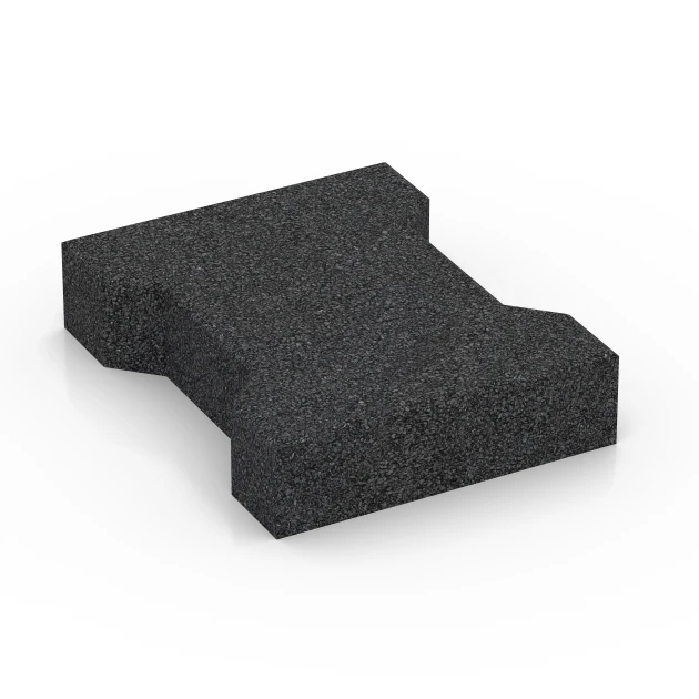 Block Paving von WARCO im Farbdesign Anthracite mit den Abmessungen 20 x 16,5 x 4,5 cm | 0,0278 m². Produktfoto von Artikel 7068 in der Aufsicht von schräg vorne.