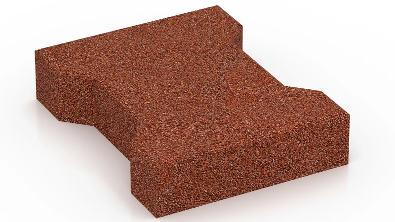 Brick red
