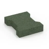 Block Paving von WARCO im Farbdesign Grass green mit den Abmessungen 20 x 16,5 x 4,5 cm | 0,0278 m². Produktfoto von Artikel 7070 in der Aufsicht von schräg vorne.