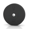 Bumper Plate von WARCO im Farbdesign Anthracite mit den Abmessungen 15 kg | ø 45,4 x 8,61 cm. Produktfoto von Artikel 6086 in der Aufsicht von schräg vorne.