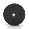 Bumper Plate Slim von WARCO im Farbdesign Anthracite mit den Abmessungen 20 kg | ø 45,4 x 8,61 cm. Produktfoto von Artikel 6089 in der Aufsicht von schräg vorne.