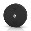 Bumper Plate Slim von WARCO im Farbdesign Anthracite mit den Abmessungen 25 kg | ø 45,4 x 11,38 cm. Produktfoto von Artikel 6090 in der Aufsicht von schräg vorne.