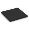 Playground safety tile – CFH 125 cm von WARCO im Farbdesign Anthracite mit den Abmessungen 50 x 50 x 4 cm. Produktfoto von Artikel 6131 in der Aufsicht von schräg vorne.