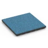 Playground safety tile – CFH 120 cm von WARCO im Farbdesign Atlantic mit den Abmessungen 50 x 50 x 4 cm | 0,25 m². Produktfoto von Artikel 6429 in der Aufsicht von schräg vorne.