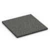 Playground safety tile – CFH 90 cm von WARCO im Farbdesign Dark Grey Granite mit den Abmessungen 50 x 50 x 3 cm. Produktfoto von Artikel 6413 in der Aufsicht von schräg vorne.
