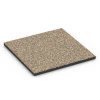 Playground safety tile – CFH 90 cm von WARCO im Farbdesign Travertine mit den Abmessungen 50 x 50 x 3 cm. Produktfoto von Artikel 6419 in der Aufsicht von schräg vorne.