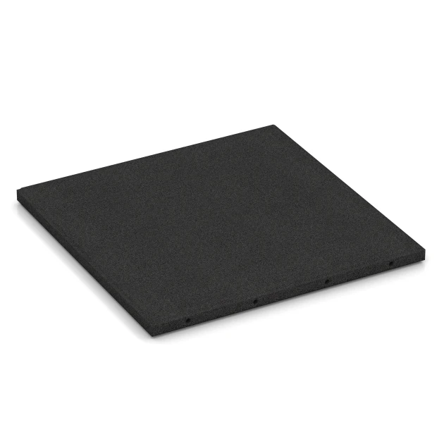 Playground Safety Tiles von WARCO im Farbdesign Anthracite mit den Abmessungen 50 x 50 x 3 cm | 0,25 m². Produktfoto von Artikel 6287 in der Aufsicht von schräg vorne.
