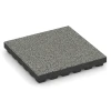 Playground safety tile – CFH 210 cm von WARCO im Farbdesign Grey Granite mit den Abmessungen 50 x 50 x 7 cm. Produktfoto von Artikel 6441 in der Aufsicht von schräg vorne.