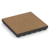 Playground safety tile – CFH 210 cm von WARCO im Farbdesign Terracotta mit den Abmessungen 50 x 50 x 7 cm. Produktfoto von Artikel 6443 in der Aufsicht von schräg vorne.