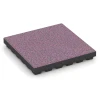 Playground safety tile – CFH 210 cm von WARCO im Farbdesign Lavender mit den Abmessungen 50 x 50 x 7 cm. Produktfoto von Artikel 6445 in der Aufsicht von schräg vorne.